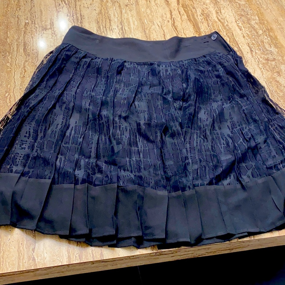 Ladies dressy black skirt.